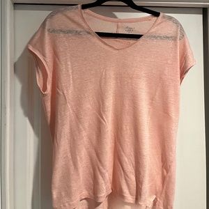 Ann Taylor linen t